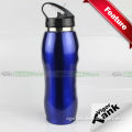 Single Walled Stainless Steel Bottle with Finger Grip